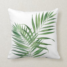 Tropical Palm Leaves Watercolor