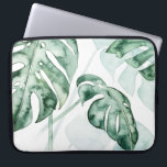 Tropical Palm Split Leaf Laptop Sleeve<br><div class="desc">"Split Leaf II" by Grace Popp. Features a muted palette of tropical greenery.</div>
