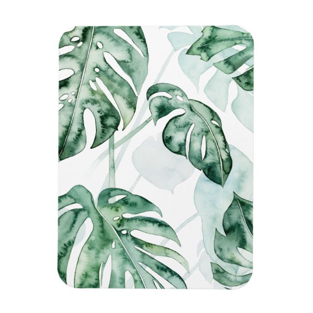 Tropical Palm Split Leaf Magnet (Vertical)