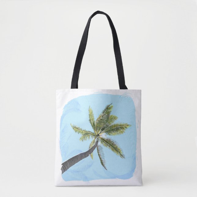 Tropical Palm Tote (Front)