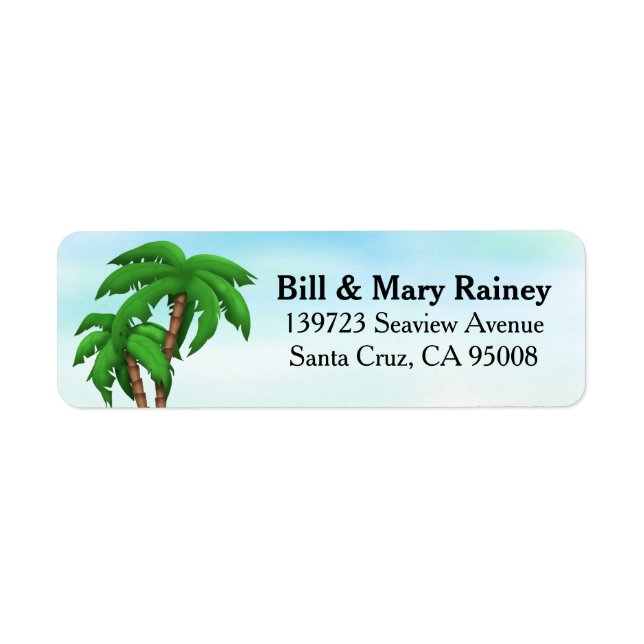 Tropical Palm Tree (Front)