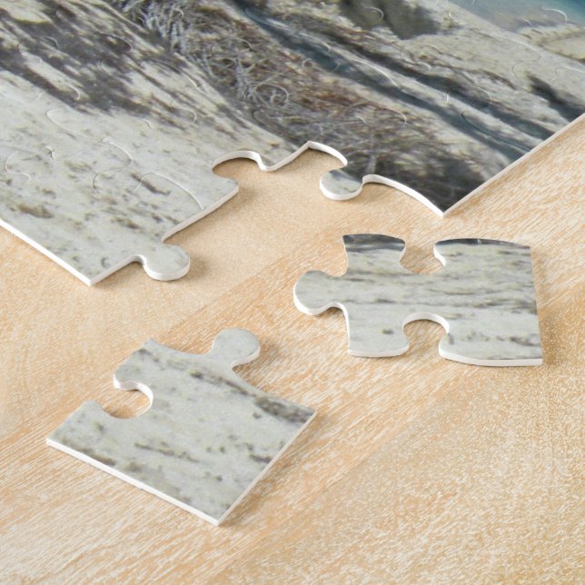 Tropical Palm Tree Beach Puzzle (Side)