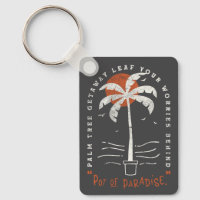 Tropical Palm Tree Beach Vibes Summer Sun Retro