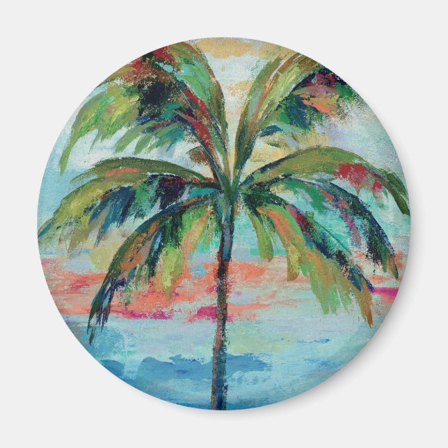 Tropical | Palm Tree Magnet (Front)