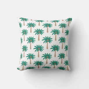 Tropical Palm Tree Pattern Cushion