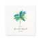 Tropical Palm Tree Personalised Wedding