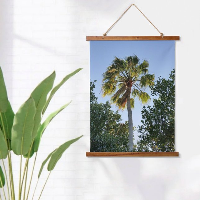 Tropical Palm Tree Photographic Botanical Hanging Tapestry (Creator Uploaded)