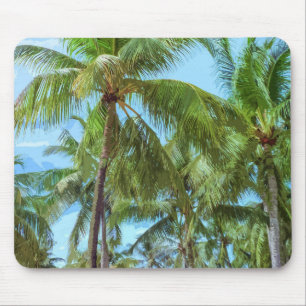 Tropical Palm Trees Artwork Mousepad
