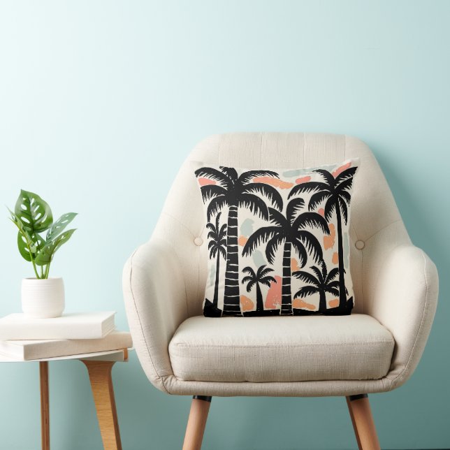 Tropical Palm Trees Cushion (Chair)