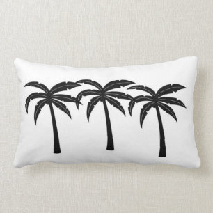 Tropical Palm Trees Lumbar Cushion