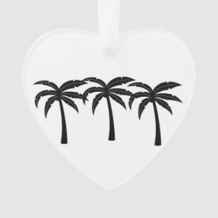 Tropical Palm Trees Ornament
