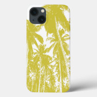 Tropical Palm Trees Pattern Cell Phone Case