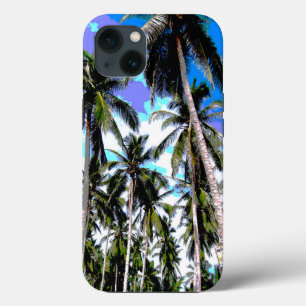 Tropical Palm Trees Pattern Cell Phone Case