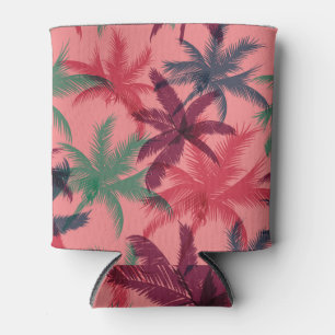 Tropical Palm Trees: Seamless Pattern Can Cooler