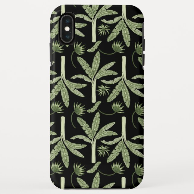 Tropical palm trees seamless pattern Case-Mate iPhone case (Back)