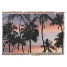 Tropical Palm Trees Sunset