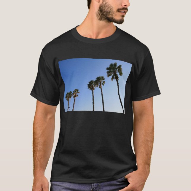 Tropical Palm Trees T-Shirt (Front)