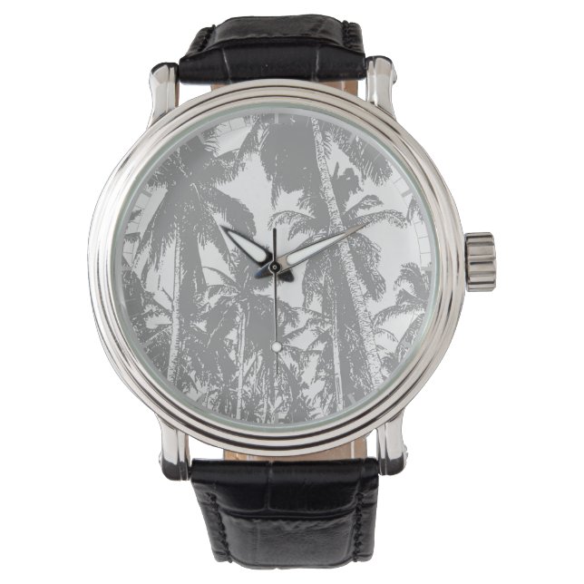 Tropical Palm Trees Watch (Front)