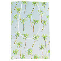 Tropical Palm Trees Watercolor