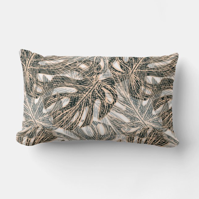 Tropical Palms Accent Pillow (Front)
