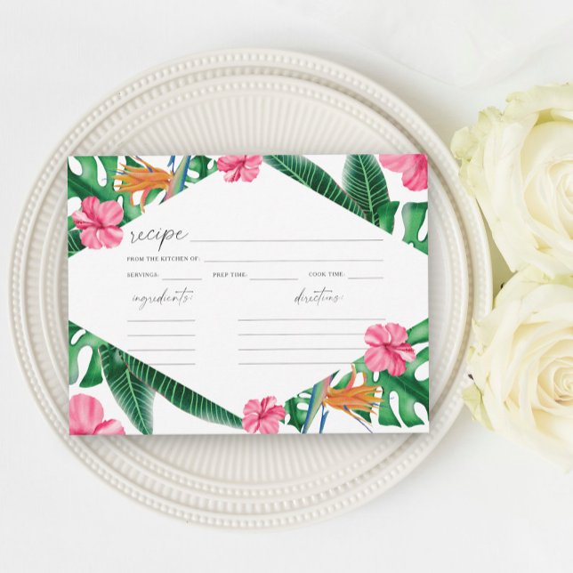 Tropical palms bridal shower recipe (Creator Uploaded)