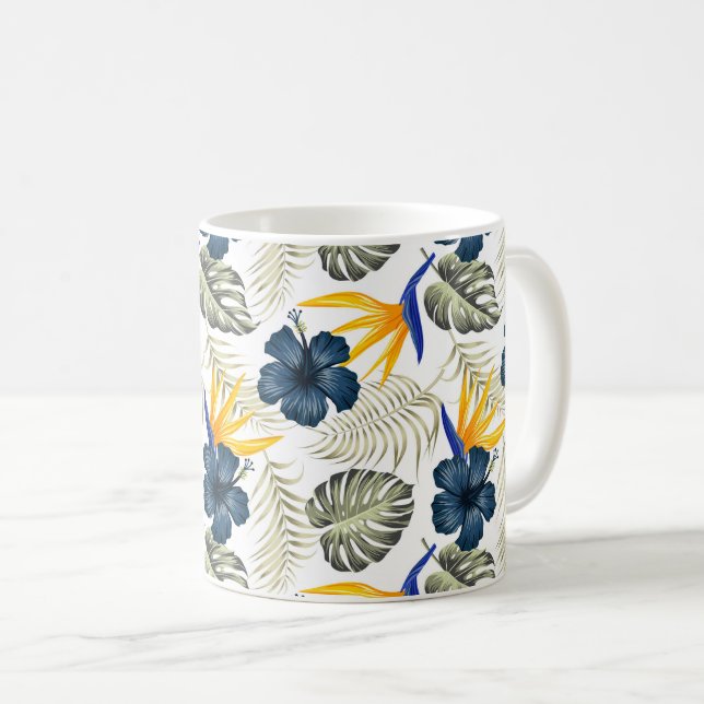 Tropical Palms Coffee Mug  (Front Right)