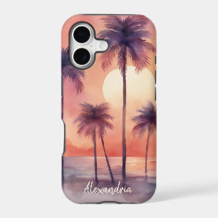 Tropical Palms Monogram