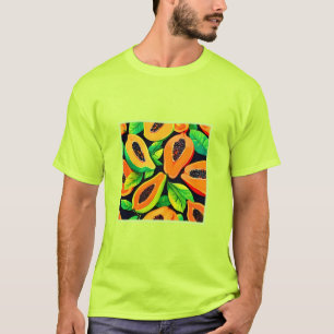 Tropical Papaya Paradise T-Shirt