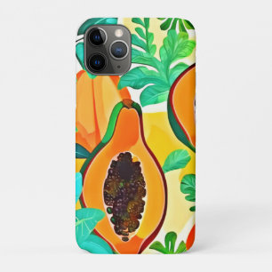 Tropical Papaya Pop Art Case-Mate iPhone Case