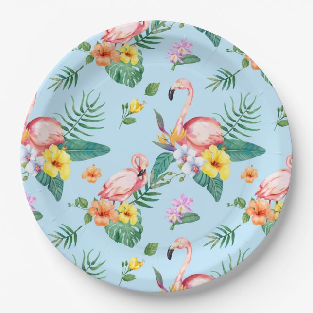 Tropical Paper Plate (Front)