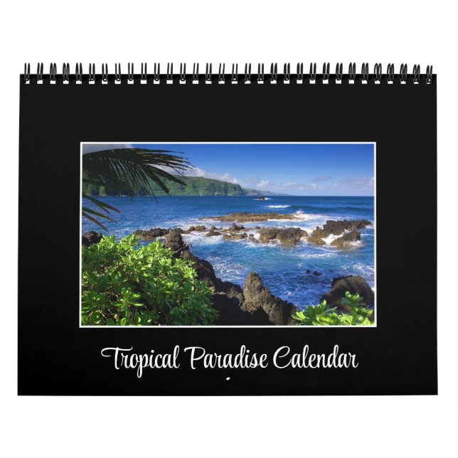 Tropical Paradise Calendar (Cover)