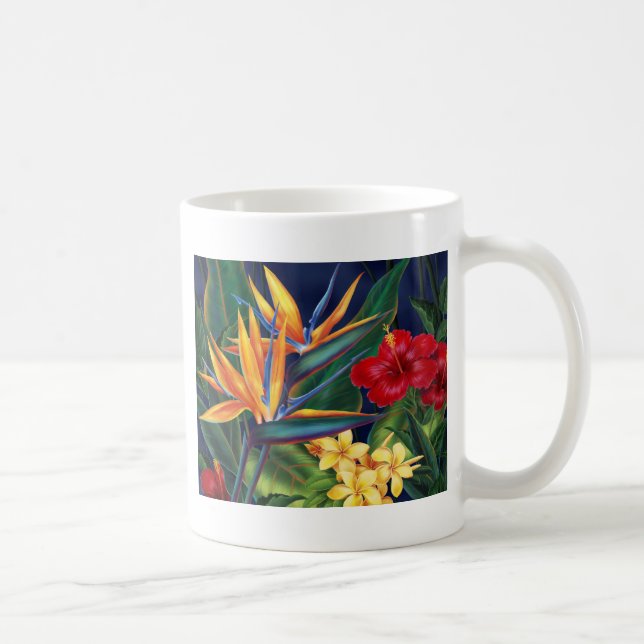 Tropical Paradise Classic White Mug (Right)