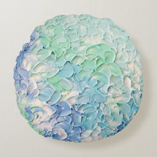 tropical paradise coffee mug round cushion (Front)