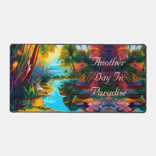 Tropical Paradise Desk Mat