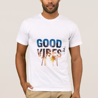 Tropical Paradise Good Vibes T-Shirt