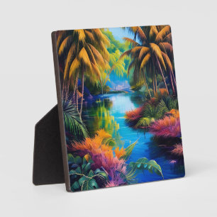 Tropical Paradise II Plaque