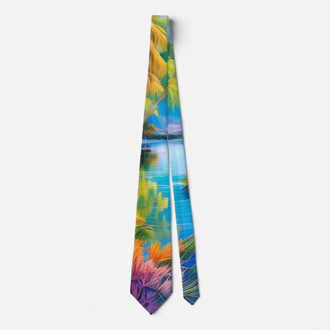 Tropical Paradise II Tie (Front)