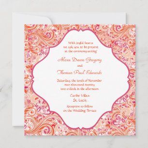 Tropical Paradise Invitation