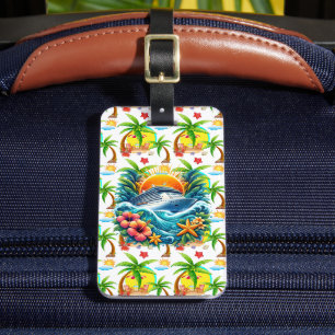 Tropical Paradise   Luggage Tag