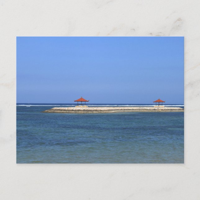 Tropical paradise postcard (Front)