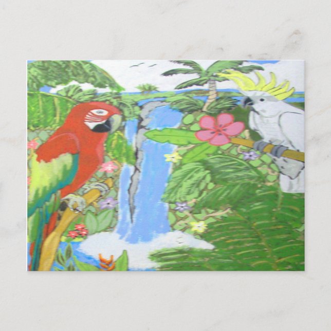 Tropical Paradise Postcard (Front)