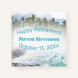 Tropical Paradise Retirement Guest Book