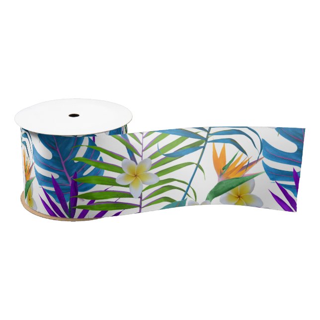 Tropical Paradise Satin Ribbon (Spool)
