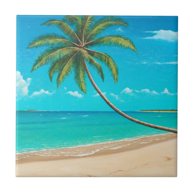 Tropical Paradise Tile (Front)