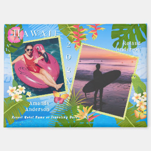 Tropical Paradise Travel Memories Sea Magnet