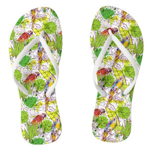 Tropical Parrots Jandals