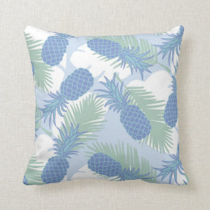 Tropical Pastel Pineapple Pattern Cushion