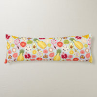 Tropical Pattern Body Pillow