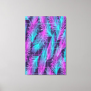 Tropical Pattern Canvas Print