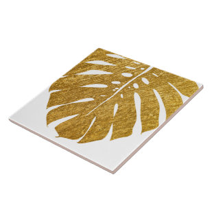 tropical pattern ceramic tile